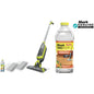 Shark VACMOP Cordless Hard Floor Vacuum Mop, for Tile, Vinyl, Laminate, Wood, with (4) Disposable VACMOP Pads, 12-oz Shark Multi-Surface Cleaner, VM200