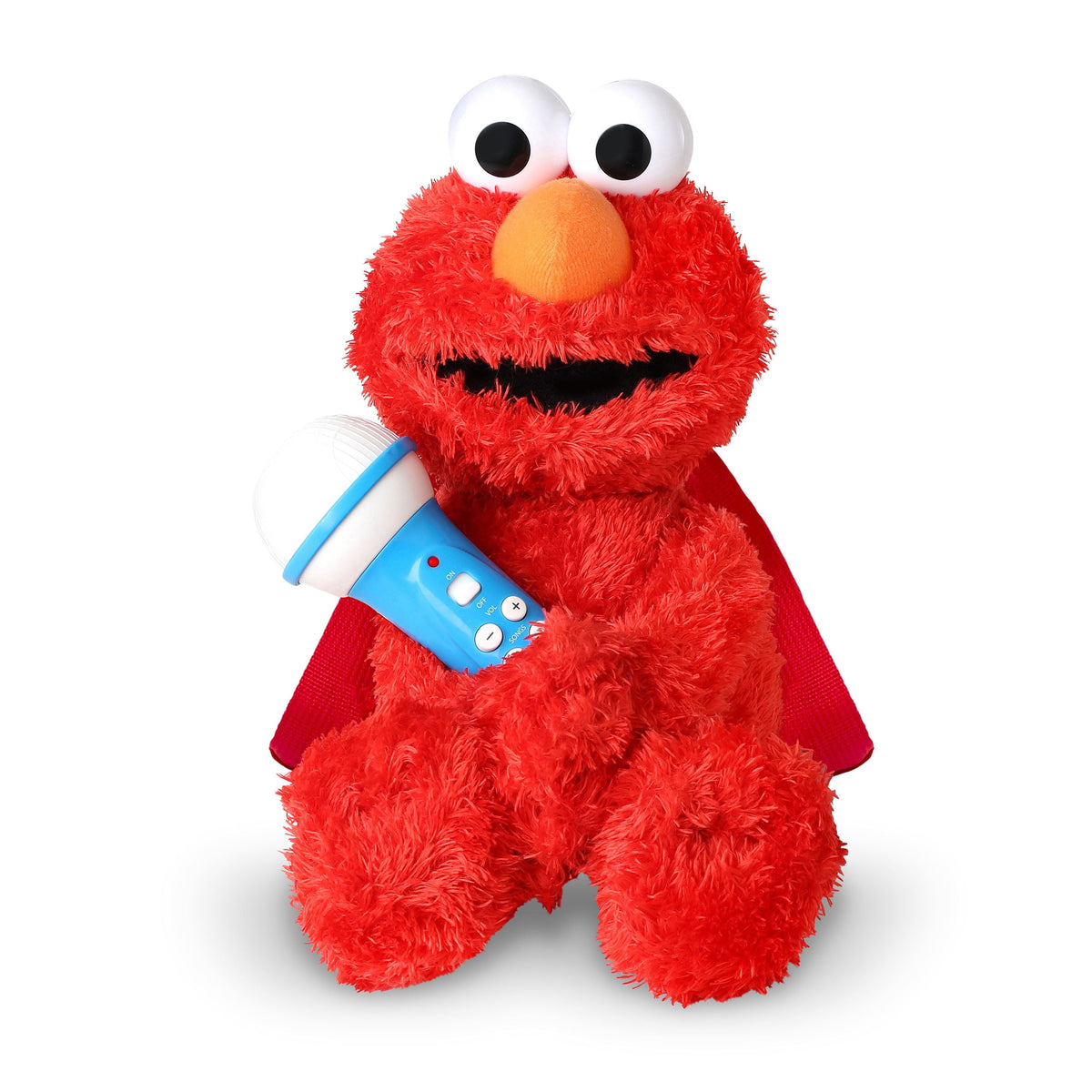 Singing Machine Kids, Sesame Street Karaoke Plush Backpack with built-in microphone and straps, Cookie Monster