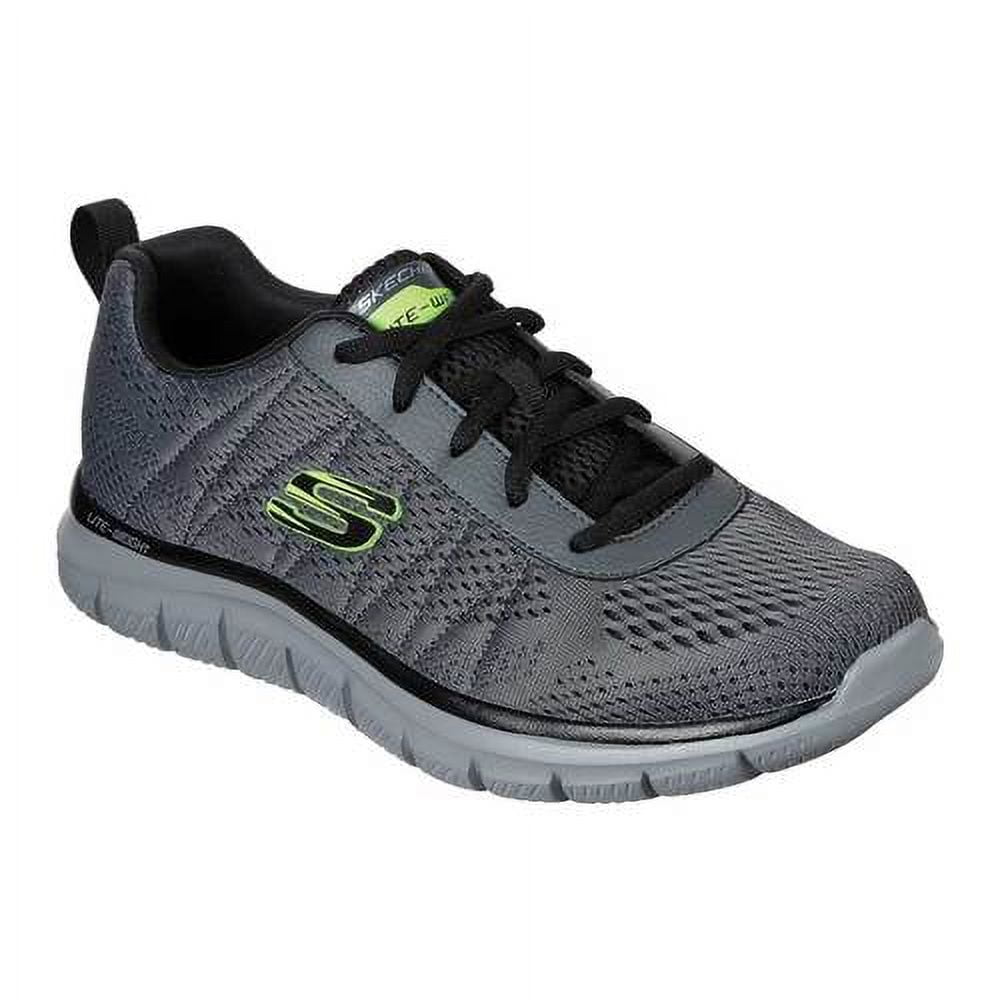 Skechers Men's Track Moulton Lightweight Memory Foam Trainer Sneakers (Wide Width Available)