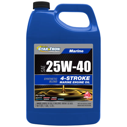 Star Tron Lubricants - 4-Stroke Oil 25W40 - Gallon