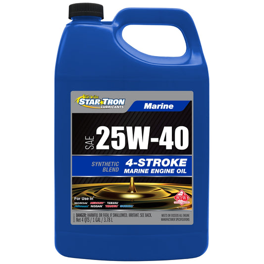 Star Tron Lubricants - 4-Stroke Oil 25W40 - Gallon