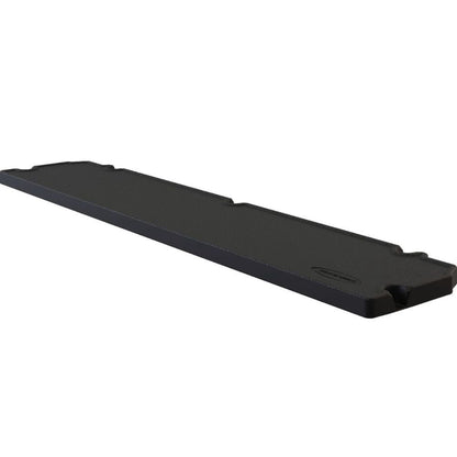 Suncast Horizontal Shed Shelf Kit Space Saving Shelving, Wall Mount Outdoor Storage, Black