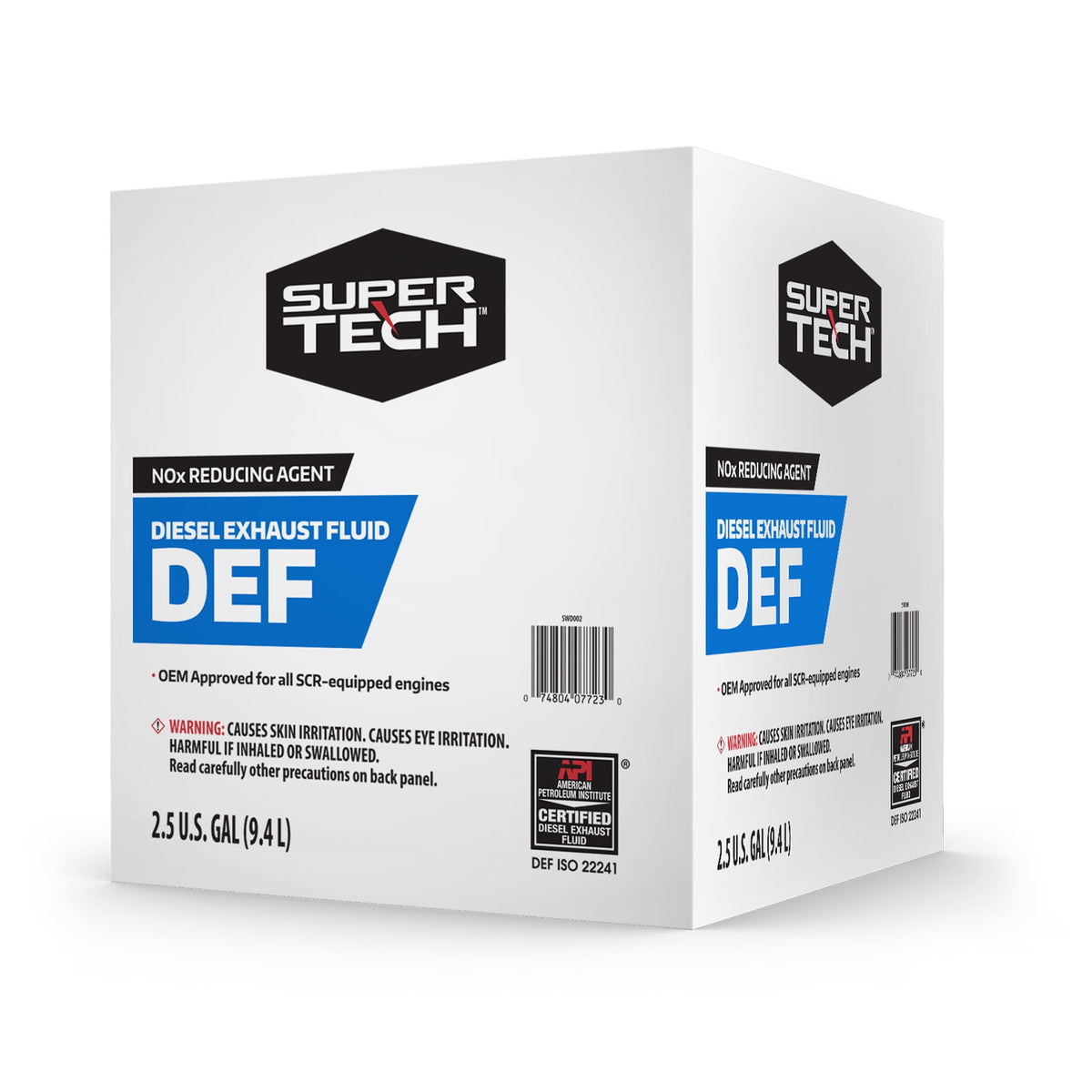 (4 pack) Super Tech Diesel Exhaust Fluid DEF, 2.5 gal
