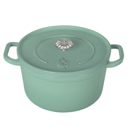 The Pioneer Woman 5-Quart Enameled Cast Iron Dutch Oven with Lid, Linen