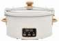 The Pioneer Woman 6-Quart Portable Linen Speckle Slow Cooker