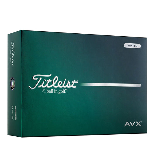 Titleist 2026 AVX Golf Balls 12pk, White