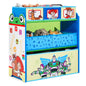 Bluey Design and Store 6 Bin Toy Storage Organizer by Delta Children