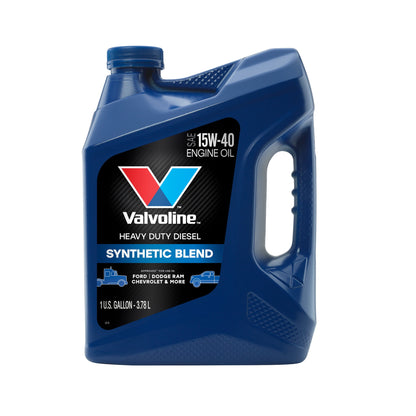 Valvoline Heavy Duty Diesel Synthetic Blend 15W-40 Engine Oil 2.5 Gallon