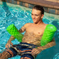 WOW Sports First Class Dipped Soft Foam Pool Noodle, 46 Inches Long - Red