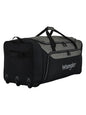 Wrangler 36-inch Jumbo Collapsible 3-Wheel Rolling Locker Duffel, Black