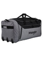 Wrangler 36-inch Jumbo Collapsible 3-Wheel Rolling Locker Duffel, Black