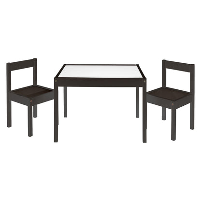 Mainstays Kids 3-Piece Dry Erase Activity Table and Chair Set, Blue