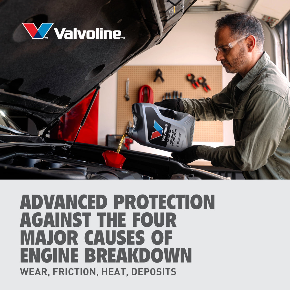 Valvoline Advanced Protection Full Synthetic 5W-30 Motor Oil 5 Quart