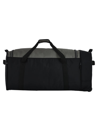 Wrangler 36-inch Jumbo Collapsible 3-Wheel Rolling Locker Duffel, Black