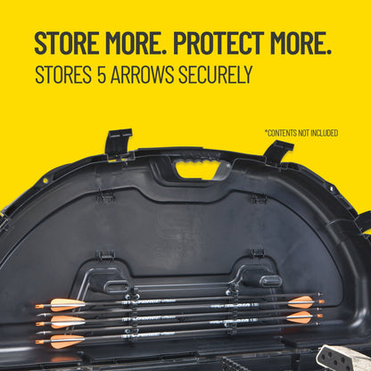 Plano Protector Compact and Lockable Bow Case, Black, Compact-Size