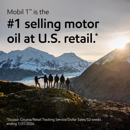 Mobil 1 Truck & SUV Full Synthetic Motor Oil 5W-20, 5 Quart