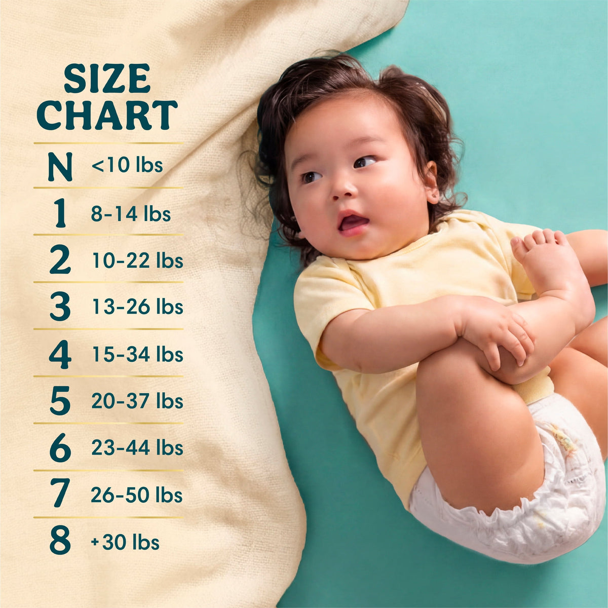 Pampers Swaddlers Fragrance Free Baby Diapers Size 2, 144 Count (Select for More Options)