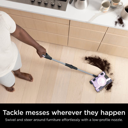 Shark Cordless Carpet & Floor Sweeper, 12-in. Cleaning Path, Motorized Brushroll, Edge Cleaning, V2945Z
