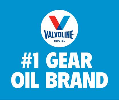 (3 pack) Valvoline Flex Fill 75W-140 Full Synthetic Gear Oil 1 QT Squeeze Pouch