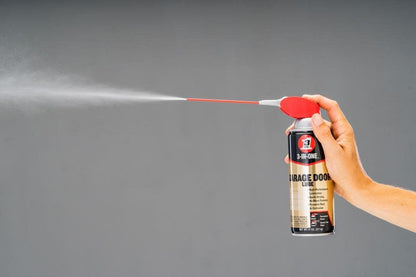 (6 pack) 3-IN-ONE Professional Garage Door Lubricant Smart Straw Sprays 2 Ways, 11 oz