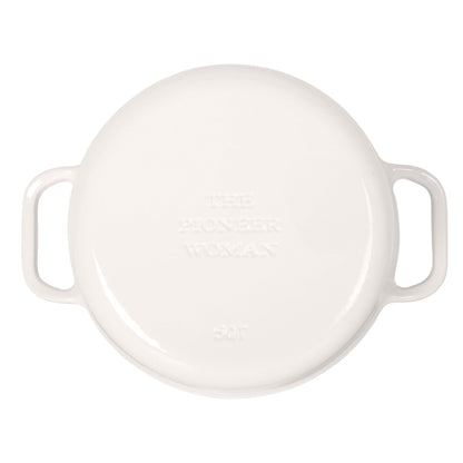 The Pioneer Woman 5-Quart Enameled Cast Iron Dutch Oven with Lid, Linen