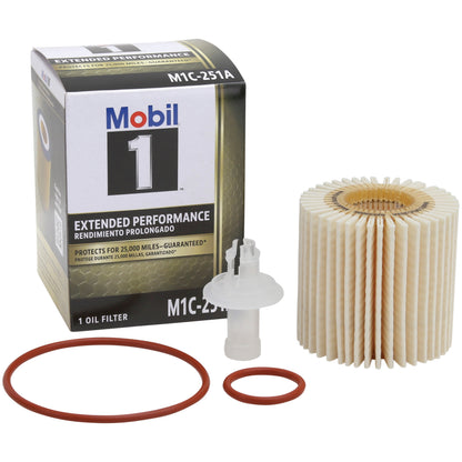 (3 pack) Mobil 1 Extended Performance Oil Filter, M1C-251A, 1 count