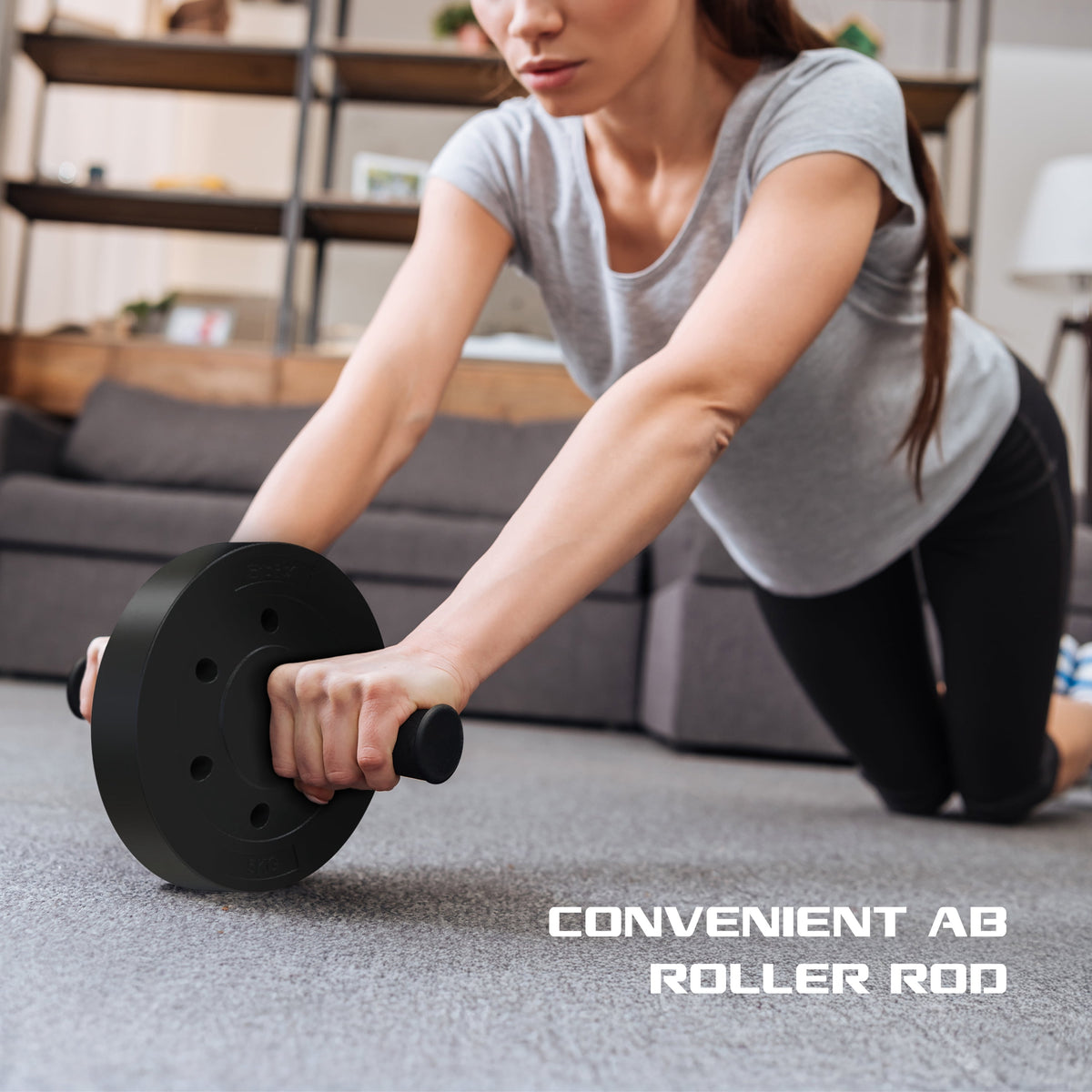FitRx Smartbell Gym 5-in-1 Adjustable Dumbbell Set & Weight Set for Home Workouts, 45 lbs