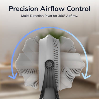 Lasko Wind Machine 20" 3-Speed Pivoting Head Air Circulator Fan A20304
