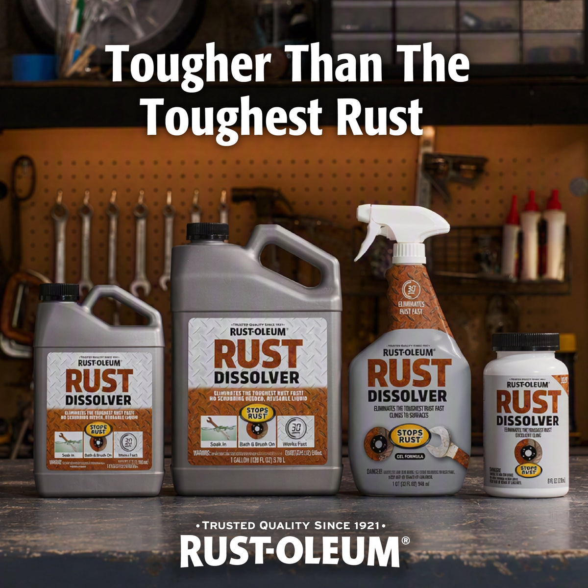 (3 pack) Rust-Oleum Rust Dissolver Gel Spray-300112, 32 oz
