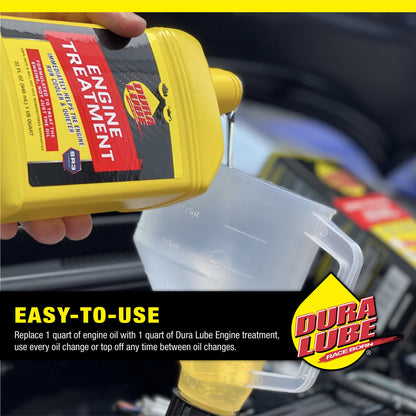 (2 pack) Dura Lube Engine Treatment, Automotive Oil Additive for Gas and Diesel Engines, 32 oz