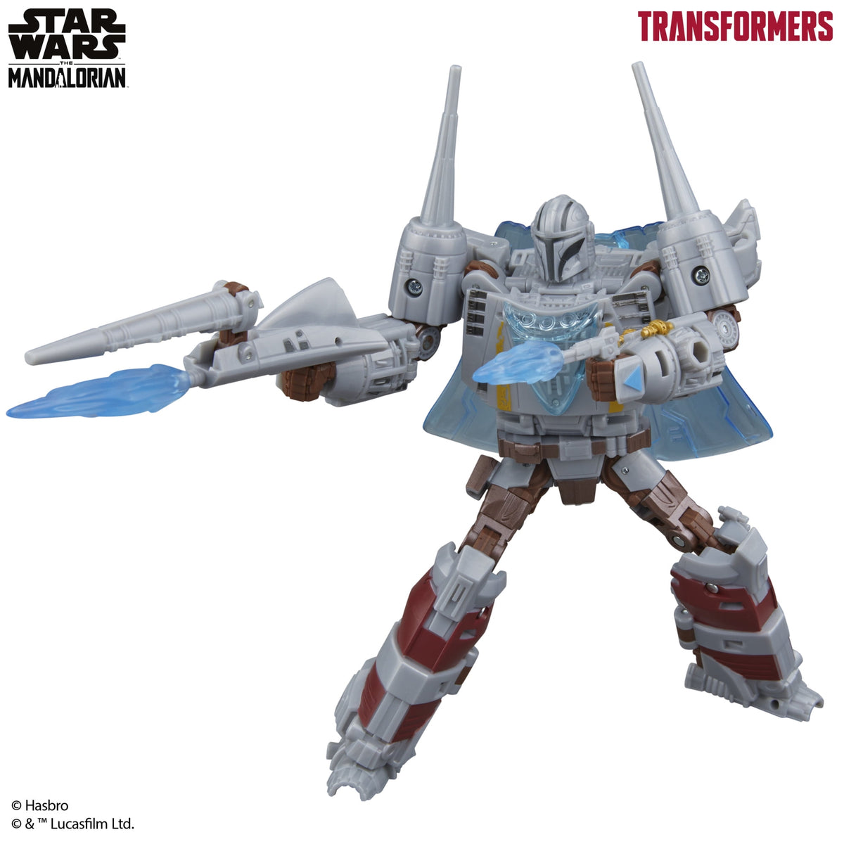 Transformers Collaborative Star Wars: The Mandalorian™ N-1 Starfighter, 7.5” Action Figure, 8+