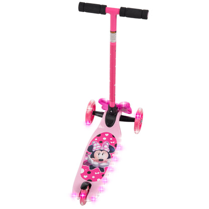 Huffy Disney Minnie Mouse Light-Up Toddler Scooter, Ages 3+, Pink, Girls