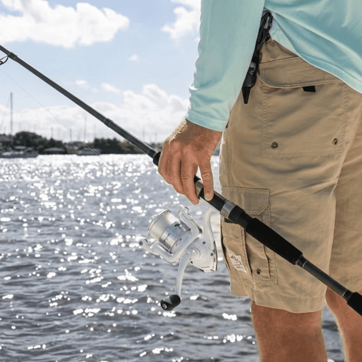 Ozark Trail 8 ft Spinning Rod and Reel Combo
