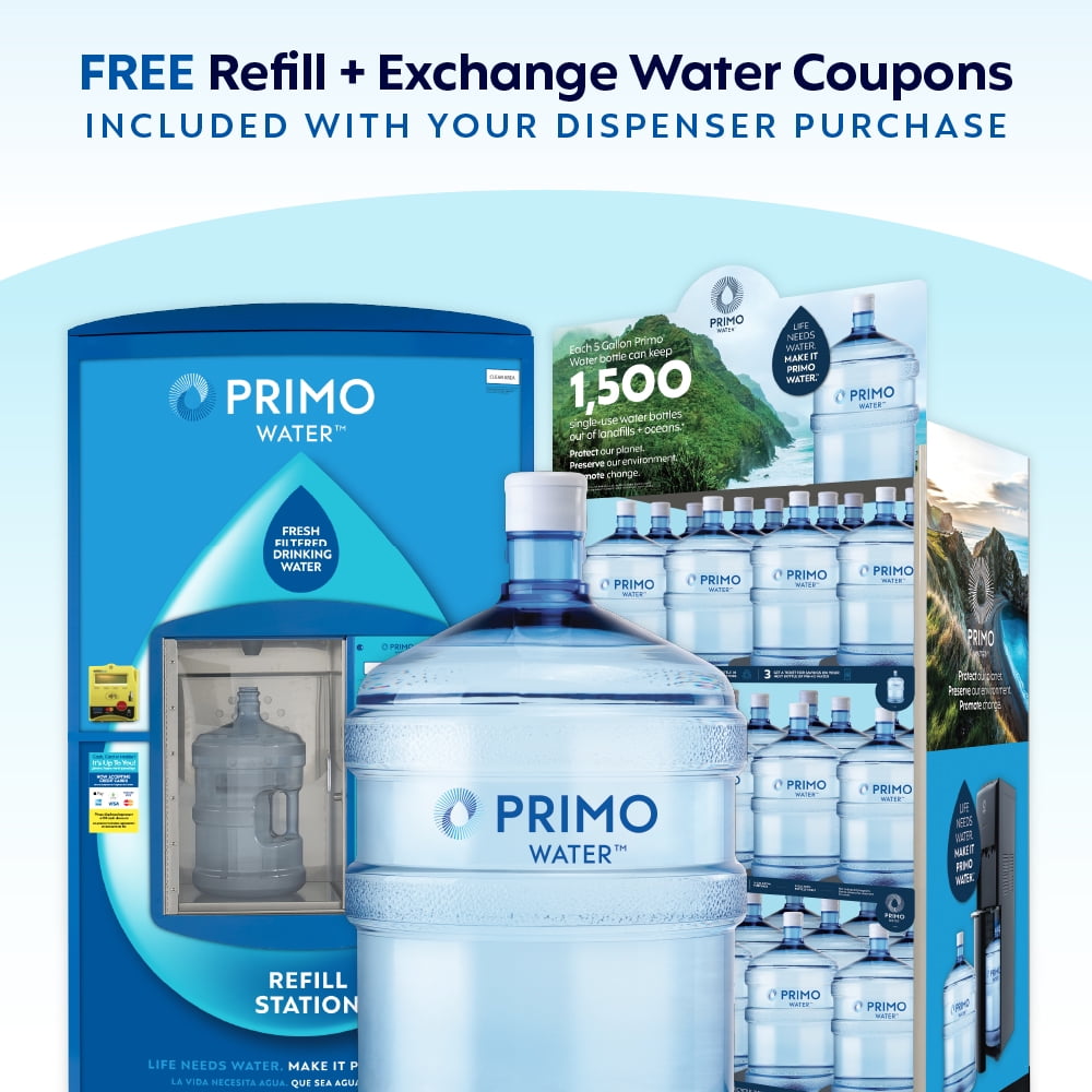 Primo Water® Countertop Water Dispenser, White Ceramic