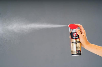 (6 pack) 3-IN-ONE Professional Garage Door Lubricant Smart Straw Sprays 2 Ways, 11 oz