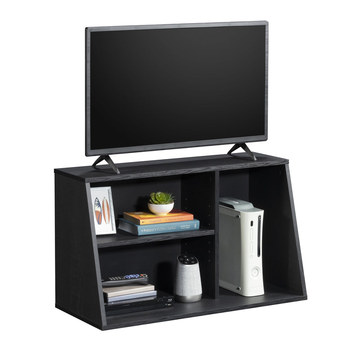 Mainstays Gamer TV Stand Console for TVs up to 32 in, Black Finish