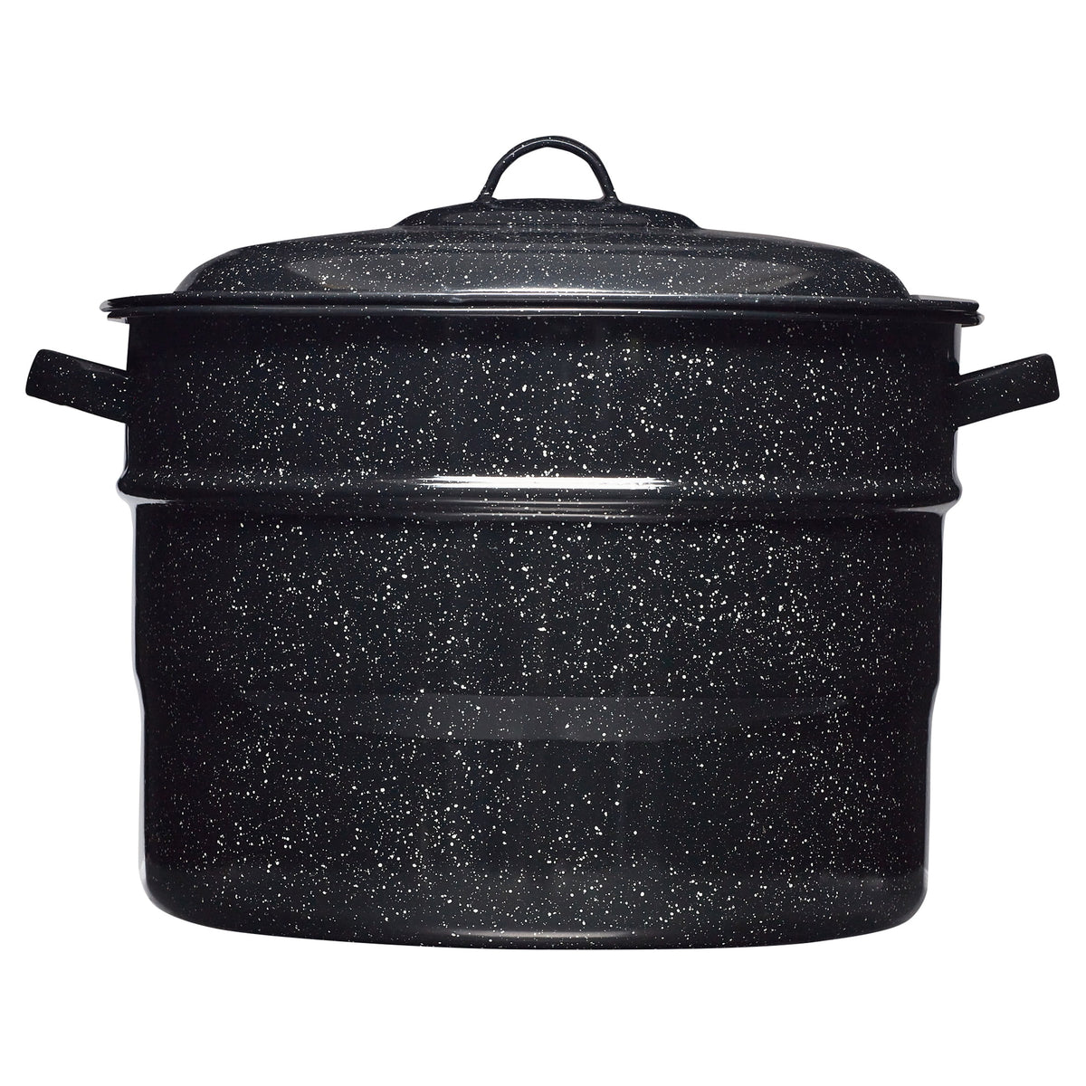 Granite Ware 21.5 Quart Water Bath Canner with Rack for Jam, Salsa and Pickles