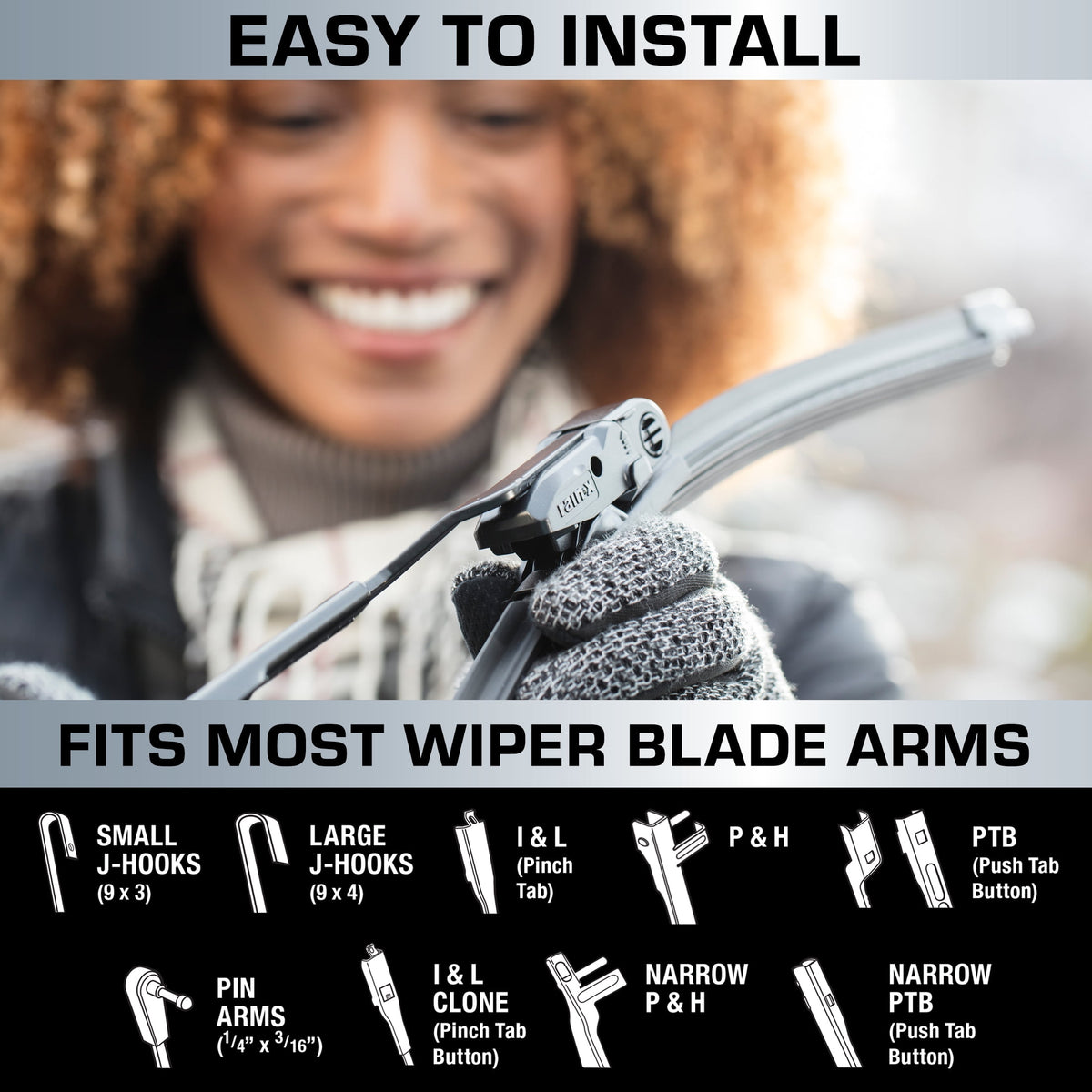 Rain-X Silicone Endura Premium All-Weather 24" Windshield Wiper Blade