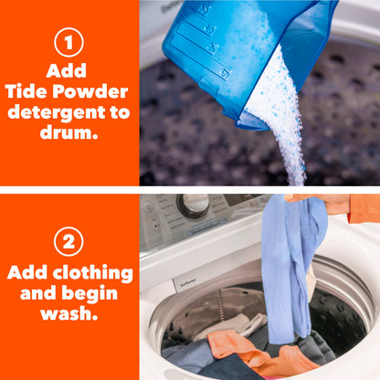 Tide Powder Laundry Detergent, Original Scent, 129 oz, 113 Loads