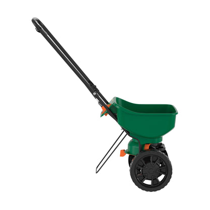 Scotts Turf Builder EdgeGuard Mini Broadcast Spreader for Grass Seed, Fertilizer, Salt, Ice Melt