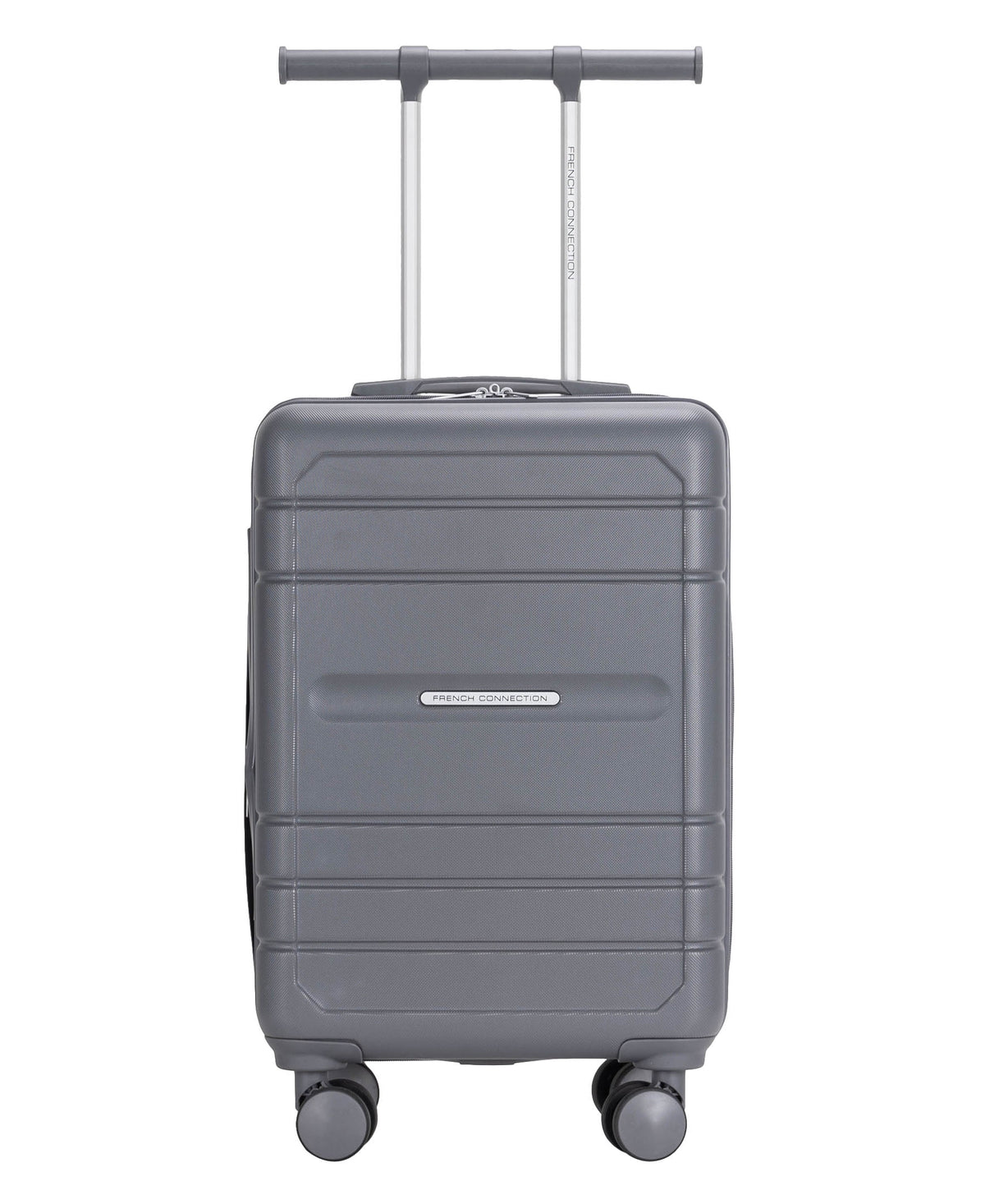 French Connection 22 inch Expandable Rolling Carry-on Luggage, Quiet Shade