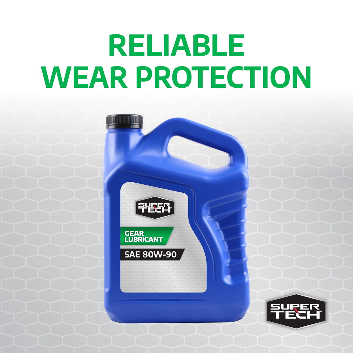 Super Tech SAE 80W-90 Multi-Purpose Gear Oil, 1 Gallon