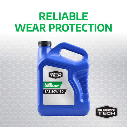 Super Tech SAE 80W-90 Multi-Purpose Gear Oil, 1 Gallon