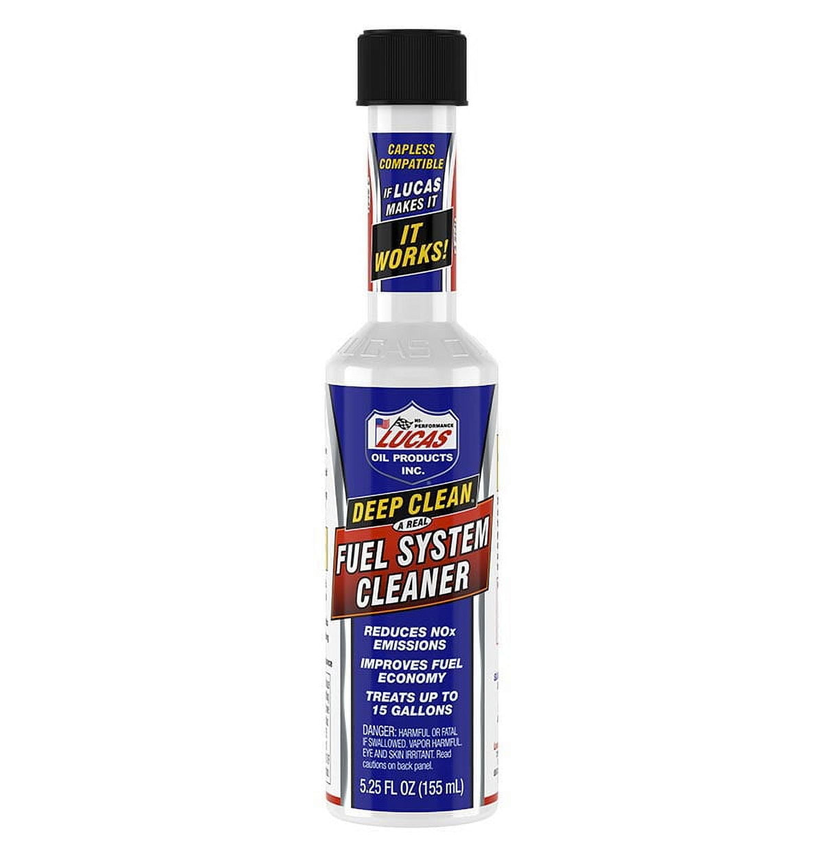 (6 pack) Lucas Oil 10669 Deep Clean Fuel System Cleaner 5.25 Ounce Automotive Fuel Additive