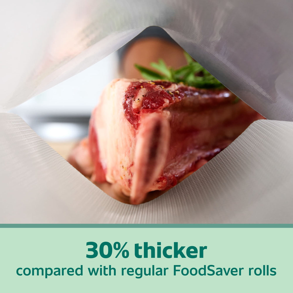 FoodSaver Heavy Duty Vacuum Seal Rolls, 11" x 16', 6-Pack