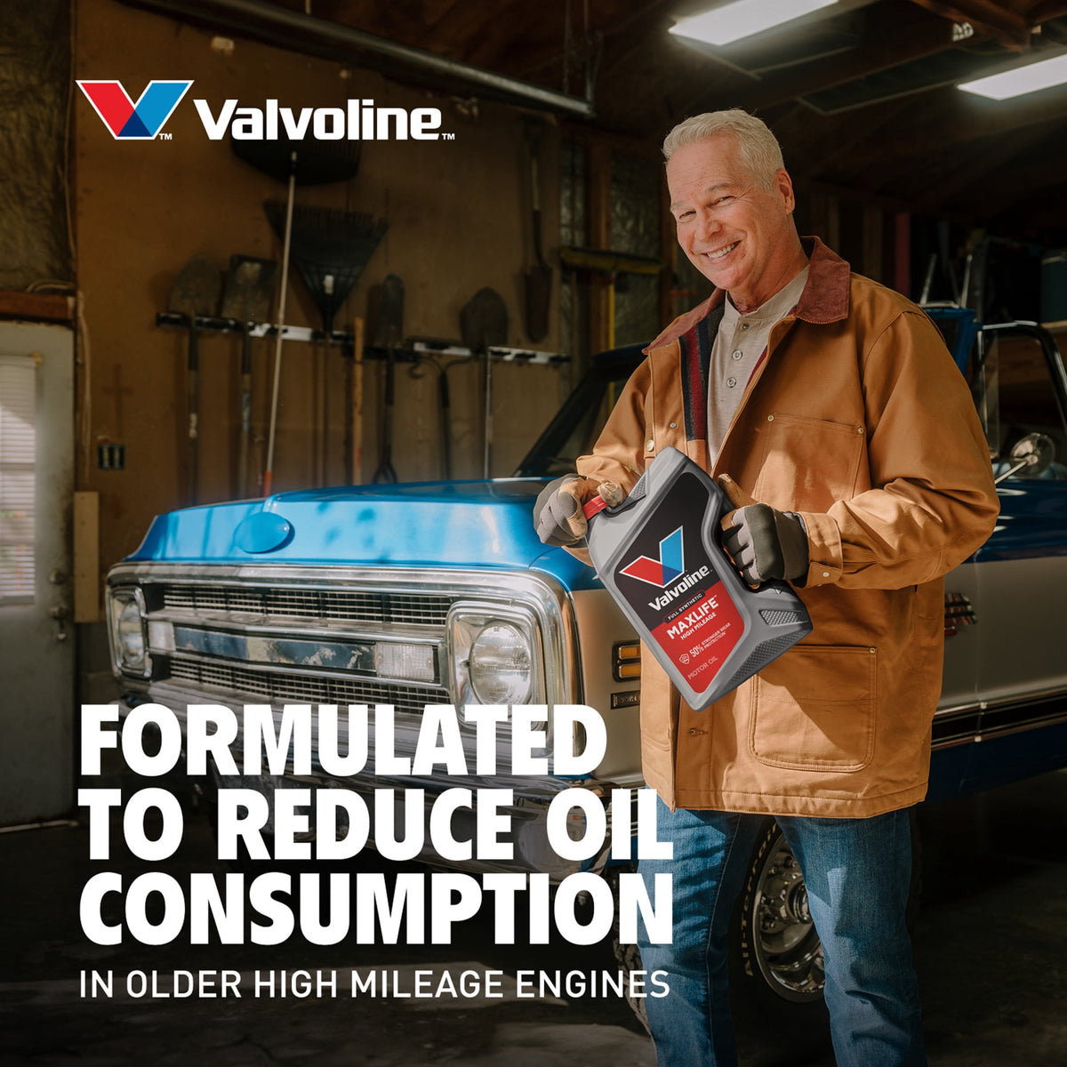 (5 pack) Valvoline MaxLife Full Synthetic High Mileage 5W-20 Motor Oil 1 Quart
