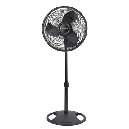 Lasko 16" 3-Speed Oscillating, Adjustable Height, Pedestal Fan S16500