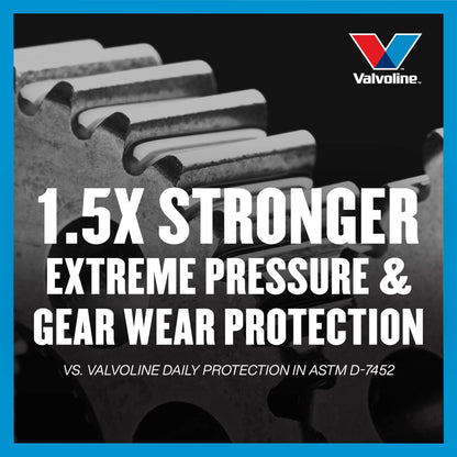 (3 pack) Valvoline FlexFill Advanced Full Synthetic 75W-90 Gear Oil 1 Quart Pouch