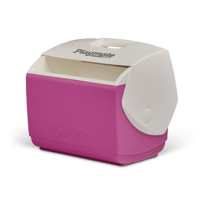 Igloo 16 QT Playmate Elite Ice Chest Cooler, 30 Can Capacity, Pink