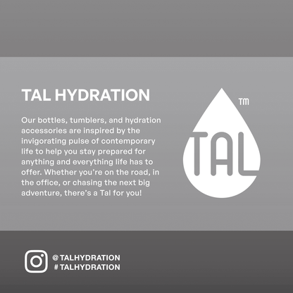 TAL 80 oz Insulated Stainless Steel Water Bottle, Black